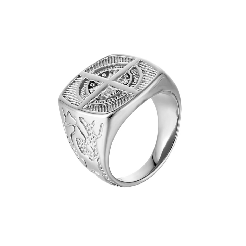 Compass ring (silver)