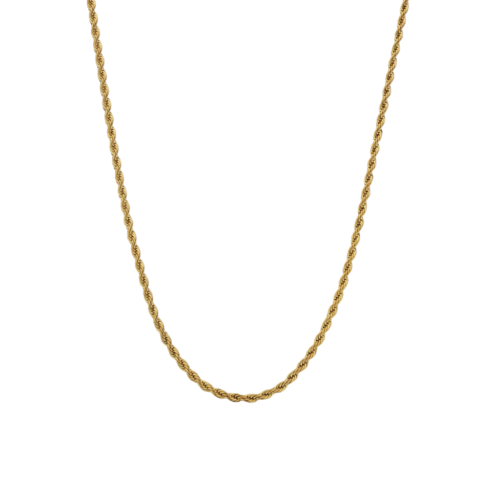 rope chain 3MM (gold)