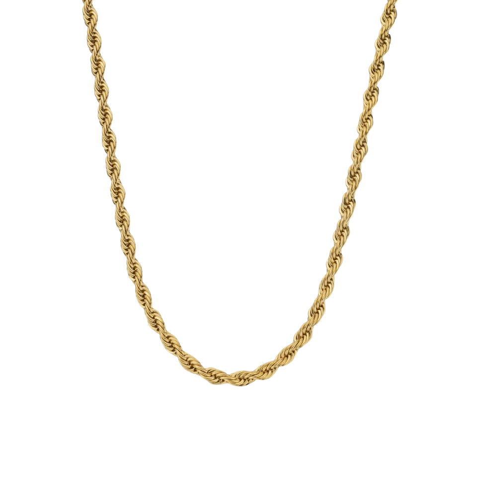 rope chain 5MM (gold)