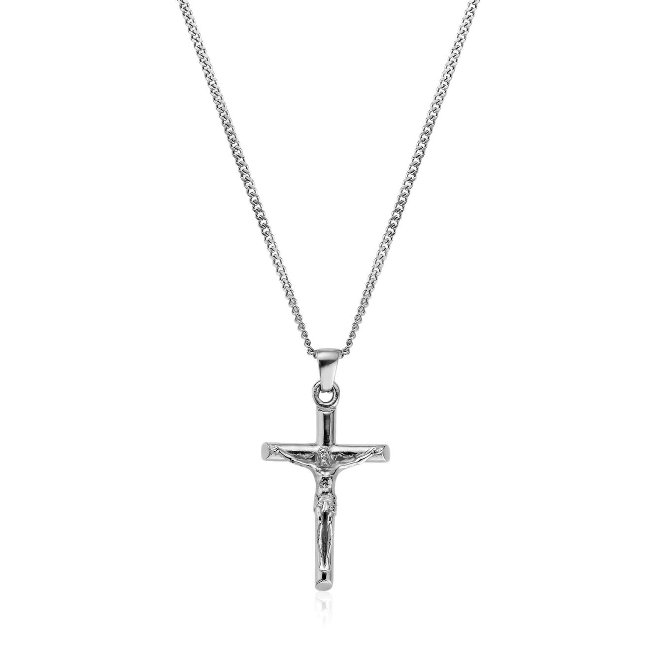 crucifix pendant (silver)