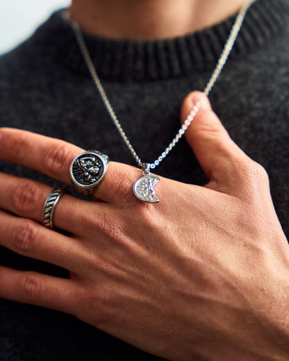 St. Christopher ring (silver)