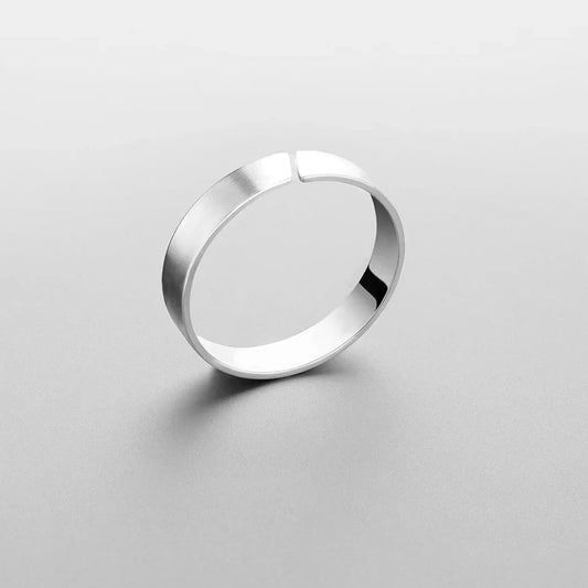 4MM Unisize ring (silver)