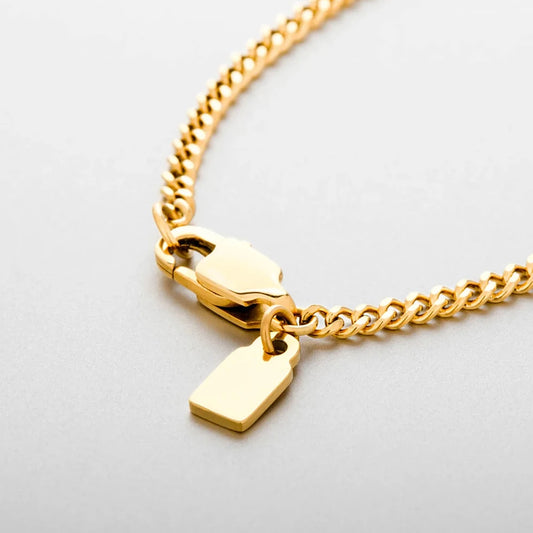 Classic chain necklace 1.5MM (gold)