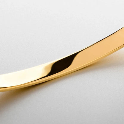 5MM unisize cuff bracelet (gold)