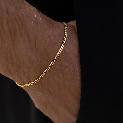 Classic chain bracelet 1.5MM (gold)