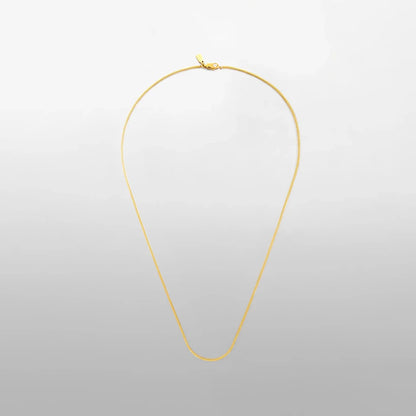 square chain necklace 1.5MM (gold)