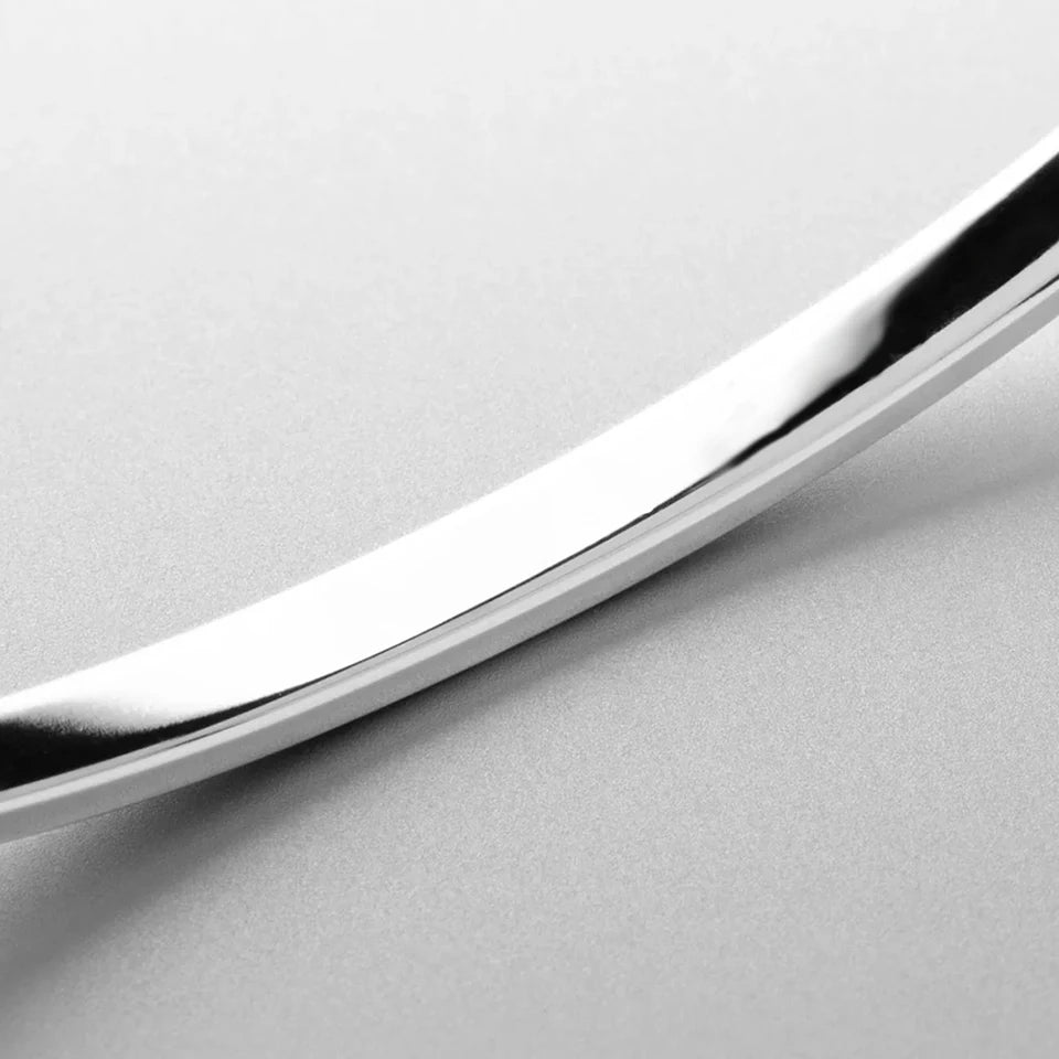 3.5MM unisize cuff bracelet (silver)