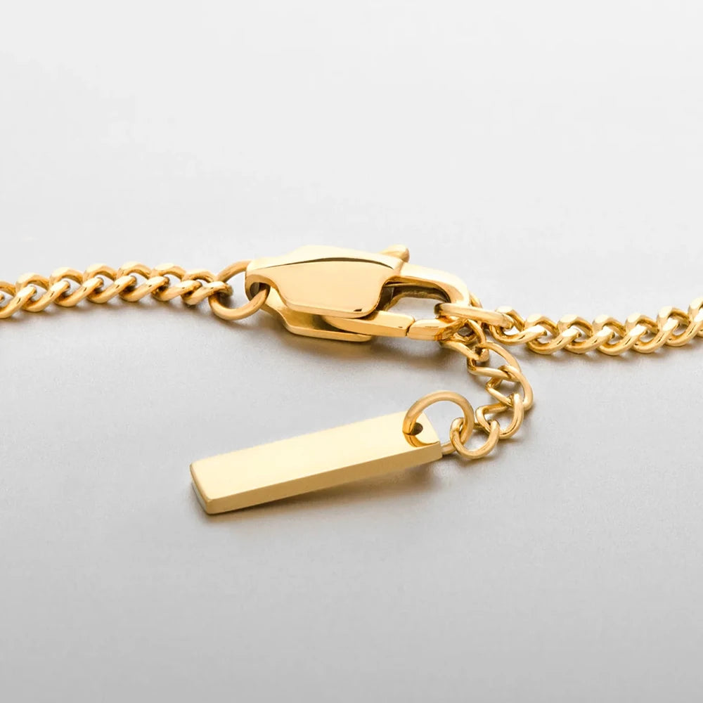 Classic chain bracelet 1.5MM (gold)
