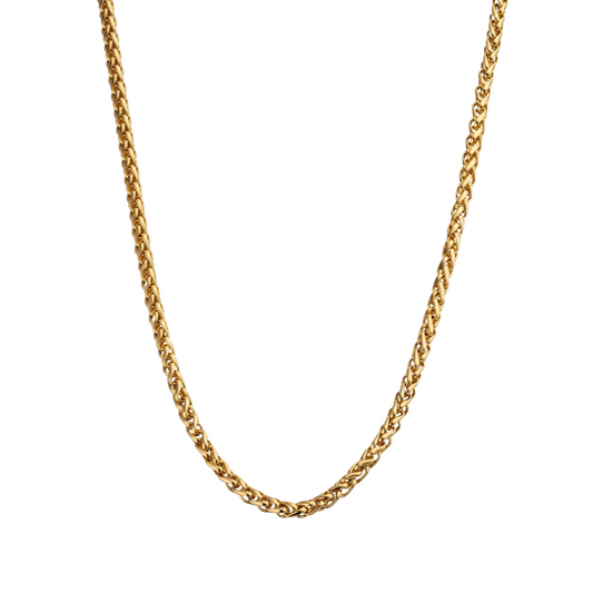 Wheat chain 5MM (gold)