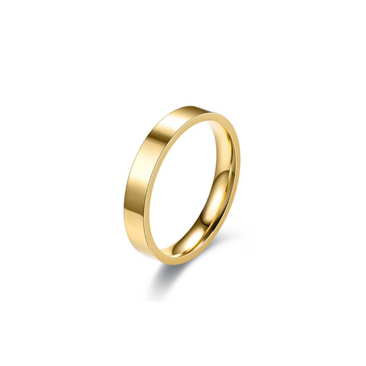 Flat band ring (gold)