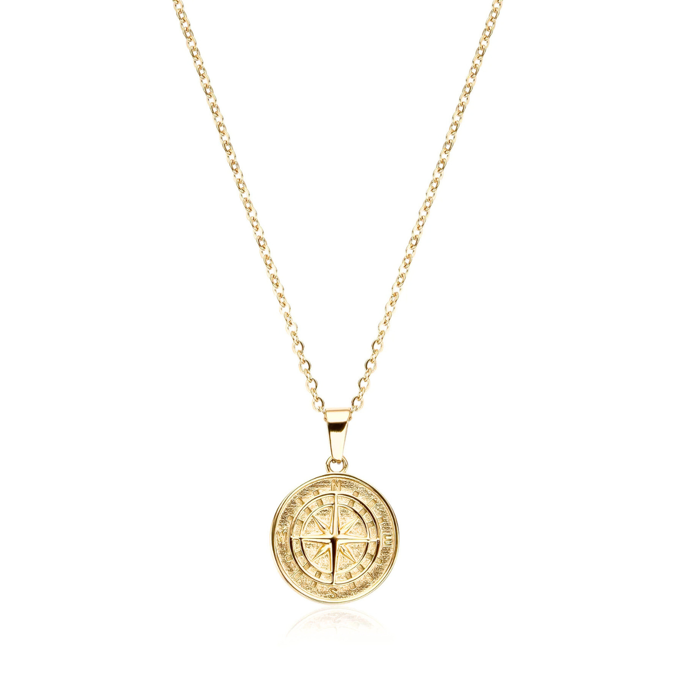 compass pendant (gold)