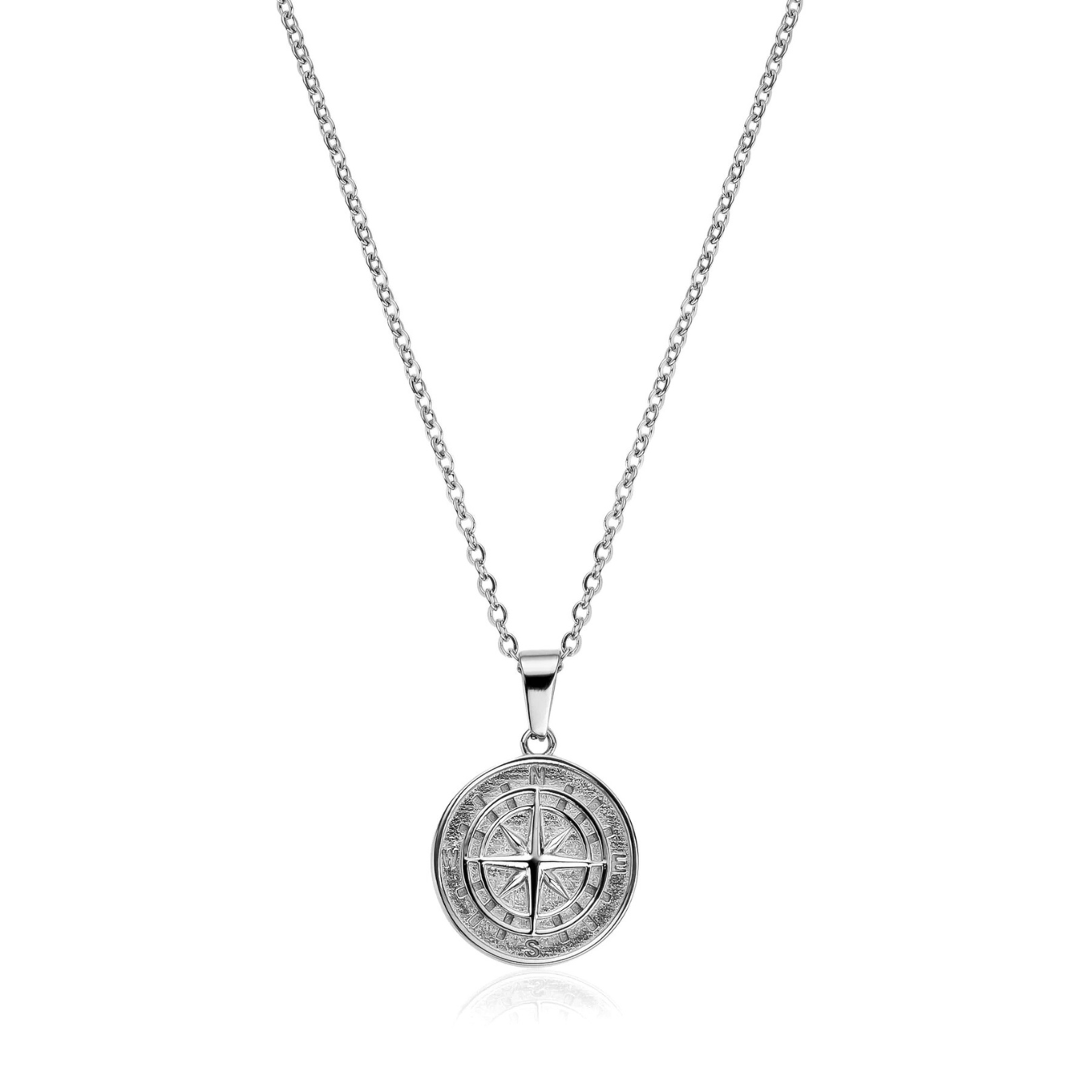 compass pendant (silver)