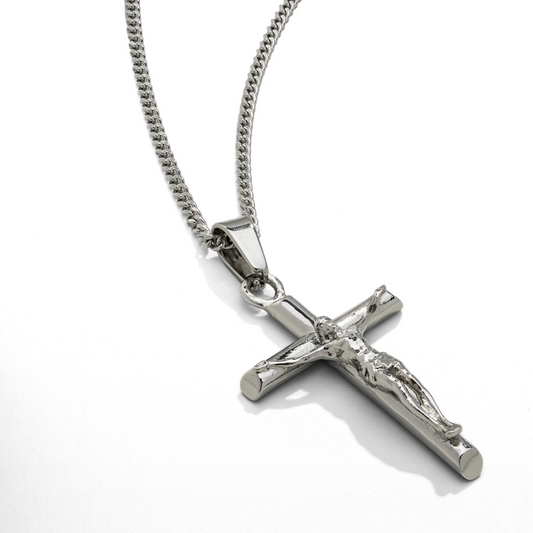 crucifix pendant (silver)